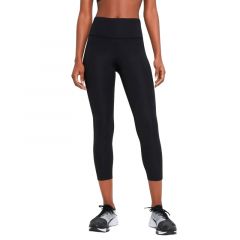Леггинсы средней посадки для бега Nike Fast CZ9238-010, Цвет: черный, Размер производителя: XS
