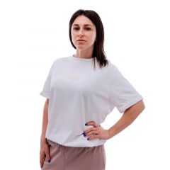 Футболка Nike W NSW TEE SS BF SISTERHOOD DX7940-100, Колір: білий, Розмір виробника: М