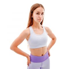 Топ Nike SWOOSH BRA PAD BV3636-536, Колір: фіолетовий, Розмір виробника: L