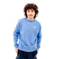 Свитшот Nike CLUB CR BB BV2662-450, Цвет: голубой, Размер производителя: М
