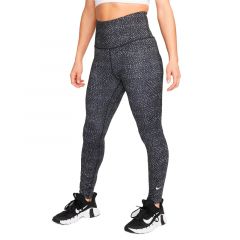 Лосины Nike W NK ONE DF HR 7/8 TGHT AOP DX0162-010, Цвет: серый, Размер производителя: L