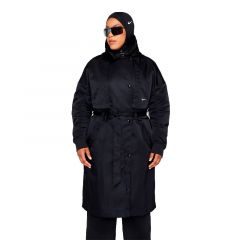 Куртка жіноча Nike TRENCH SU FB4521-010, Колір: чорний, Розмір виробника: L