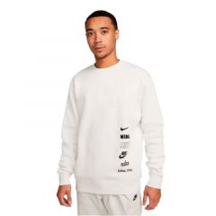 Світшот Nike M NK CLUB + BB CREW MLOGO DX0781-030, Колір: бежевий, Розмір виробника: XL