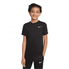 Футболка Nike B NK DF SS MILER TOP DD3055-010, Колір: чорний, Розмір виробника: 137-147