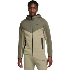 Толстовка Nike M NK TCH FLC FZ WR HOODIE FB7921-276, Колір: зелений, Розмір виробника: L