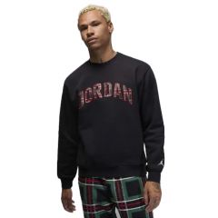 Толстовка Nike Jordan Essential HLD FLC Crew FV7460-010, Колір: чорний, Розмір виробника: М
