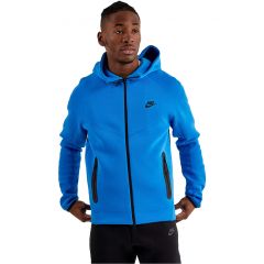 Толстовка Nike M NK TCH FLC FZ WR HOODIE FB7921-435, Колір: блакитний, Розмір виробника: 2XL