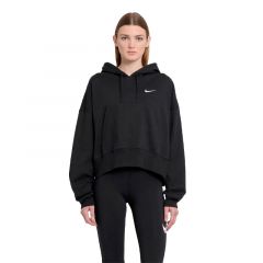Худи Nike W NSW JRSY OS PO HOODIE DM6417-010, Цвет: черный, Размер производителя: L