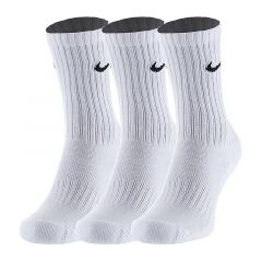 Шкарпетки Nike U NK V CUSH CREW 3P VALUE 108 SX4508-101, Колір: білий, Розмір: 38-42
