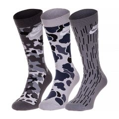 Шкарпетки Nike U NK EVERYDAY ESSENTIAL CREW DH3414-902, Колір: сірий, Розмір: 42-46