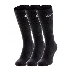 Шкарпетки Nike 3PPK Value Cotton SX4508-001, Колір: чорний, Розмір: 42-46