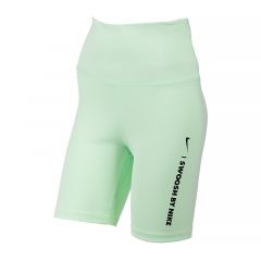 Шорти Nike W NK ONE DF HR SHRT GLS FZ4873-376, Колір: салатовий, Розмір виробника: М