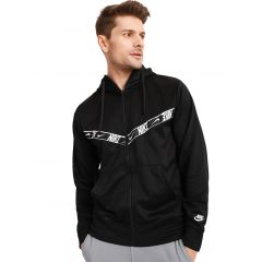 Кофта Nike M NSW REPEAT PK FZ HOODIE DM4672-010, Колір: чорний, Розмір виробника: S