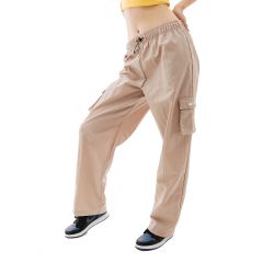 Штаны Nike W NSW ESSNTL WVN HR PNT CARGO DO7209-272, Цвет: бежевый, Размер производителя: L