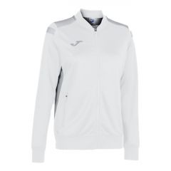 Олімпійка (мастерка) жіноча Joma CHAMPION VI біло-сіра 901267.211, Колір: білий, Розмір виробника: L