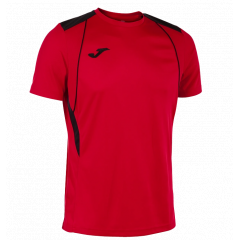 Футболка Joma CHAMPION VII червоно-чорна 103081.601, Колір: червоний, Розмір виробника: 2XS