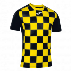 Футболка Joma FLAG II чорно-жовта 101465.109, Колір: чорний, Розмір виробника: S