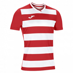 Футболка Joma EUROPA IV червоно-біла 101466.602, Колір: червоний, Розмір виробника: L