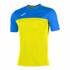 Футболка Joma WINNER желто-синяя 100946.907, Цвет: желтый, Размер производителя: М
