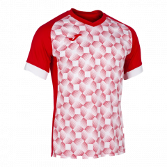 Футболка Joma SUPERNOVA III красно-белая 102263.602, Цвет: красный, Размер производителя: 2XL