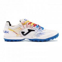 Сороконіжки (шиповки) Joma TOP FLEX біло-синьо-жовтогарячі TOPW2476TF, Колір: білий, Розмір виробника: 41