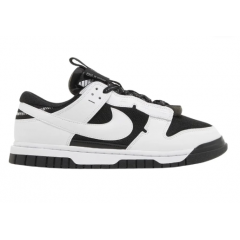 Кроссовки Nike Dunk Low Jumbo Reverse Panda White/Black DV0821-002, Цвет: белый, Размер производителя: 43