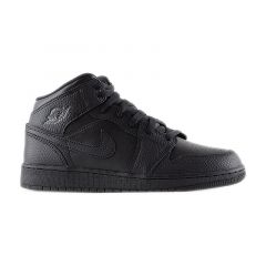 Кросівки баскетбольні JORDAN AIR MID BG 554725-091, Колір: чорний, Розмір виробника: 36.5