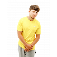 Футболка Nike M NSW CLUB TEE AR4997-732, Колір: жовтий, Розмір виробника: XL