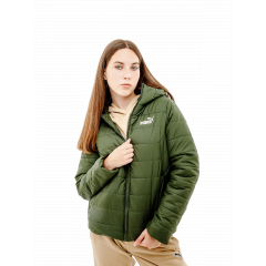 Куртка Puma ESS Padded Jacket 84894031, Колір: зелений, Розмір виробника: 2XS