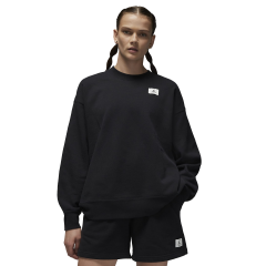 Свитшот JORDAN FLT FLC CREW DQ4599-010, Цвет: черный, Размер производителя: S