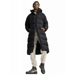 Пухове пальто PUMA Long Hooded Down Coat 62646701, Колір: чорний, Розмір виробника: L