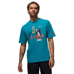 Футболка Jordan MREISSUE GX SS CREW HJ2356-301, Цвет: бирюзовый, Размер производителя: М