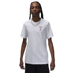 Футболка JORDAN MPARIS CITY LBR SS CREW HF1440-100, Цвет: белый, Размер производителя: М