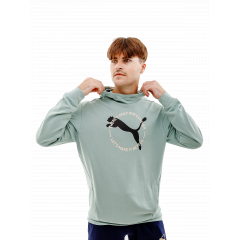 Кофта PUMA BETTER SPORTSWEAR Hoodie 67606454, Колір: блакитний, Розмір виробника: S