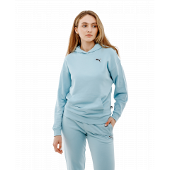 Кофта Puma BETTER ESSENTIALS Hoodie 67598822, Колір: блакитний, Розмір виробника: М