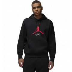 Толстовка JORDAN M J ESS FLC BASELINE HOODIE FD7545-013, Цвет: черный, Размер производителя: М