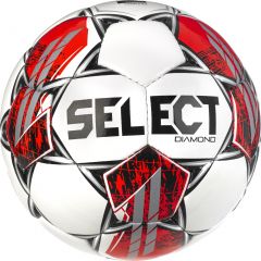 Мяч футбольный SELECT DIAMOND v23 (127) бело/красный, 4