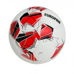 Футбольний м'яч Europaw S-1 дитячий 350-375 гр червоний, Колір: червоний, Розмір: розмір 4