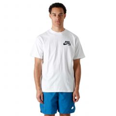 Футболка Nike M SB TEE LOGO LBR DC7817-100, Колір: білий, Розмір виробника: М