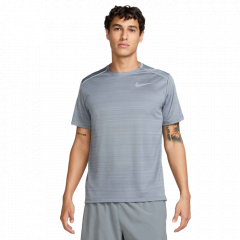 Футболка Nike M DF MILER SS FZ4782-065, Цвет: серый, Размер производителя: М