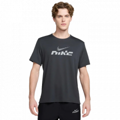Футболка Nike M DF UV MILER FLASH SS IB4127-070, Цвет: темно-серый, Размер производителя: L