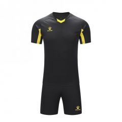 Комплект футбольної форми Kelme LEON чорно-жовтий 7351ZB1129.9005, Колір: чорний, Розмір виробника: 2XL