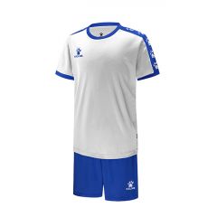 Футбольна форма дитяча Kelme COLLEGUE біло-синя 3883033.9104, Колір: білий, Розмір виробника: 140