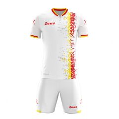 Футбольна форма (шорти, футболка) Zeus KIT KRYSTAL GI/RE Z01558, Колір: жовтий, Розмір виробника: М