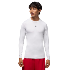 Термобілизна чоловіча Jordan M DF SPRT LS BASELAYER HQ8683-100, Колір: білий, Розмір виробника: XL