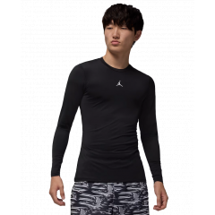 Термобілизна чоловіча Jordan M DF SPRT LS BASELAYER HQ8683-010, Колір: чорний, Розмір виробника: М