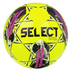 М'яч футзальний SELECT Futsal Attack v22 (426) жовто/рожевий, Колір: жовтий, Розмір: розмір 4