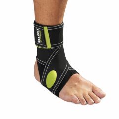 Бандаж на гомілкостоп SELECT Ankle support 2-parts (010) чорний, Розмір виробника: XS