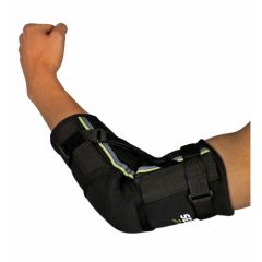 Налокітник SELECT 6603 Elbow support with splints (228) чорно/зелений, Розмір виробника: 2XL