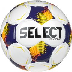 М'яч футбольний SELECT DIAMOND FIFA v26 (01) біло/помаранчевий